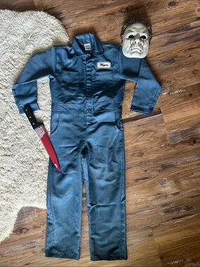 Kids Michael Myers Costume with realistic accessories